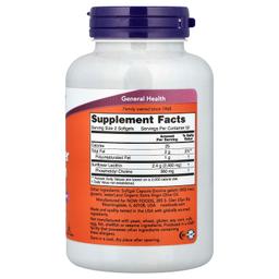 NOW Foods, 向日葵卵磷脂，1,200 毫克，100 粒軟凝膠
