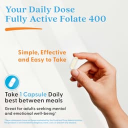 Doctor's Best, 全活性葉酸 400，400 微克，90 粒素食膠囊