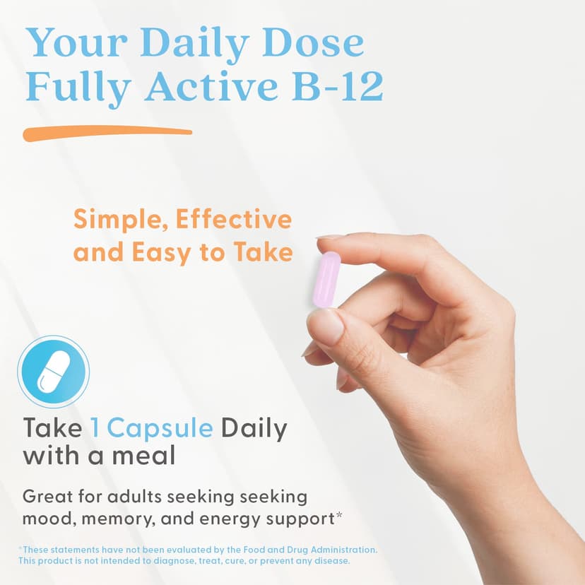 Doctor's Best, 充分活躍維他命 B12 素食膠囊,1500 微克,180 粒