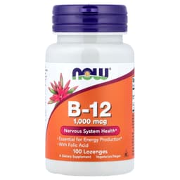 NOW Foods, B-12，100 片