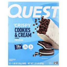 Quest Nutrition, 蛋白棒，脆奶油曲奇，12 根，每根 1.83 盎司（52 克）