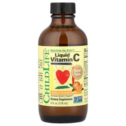 ChildLife Essentials, 液體維他命 C，天然橙味，4 液量盎司（118 毫升）