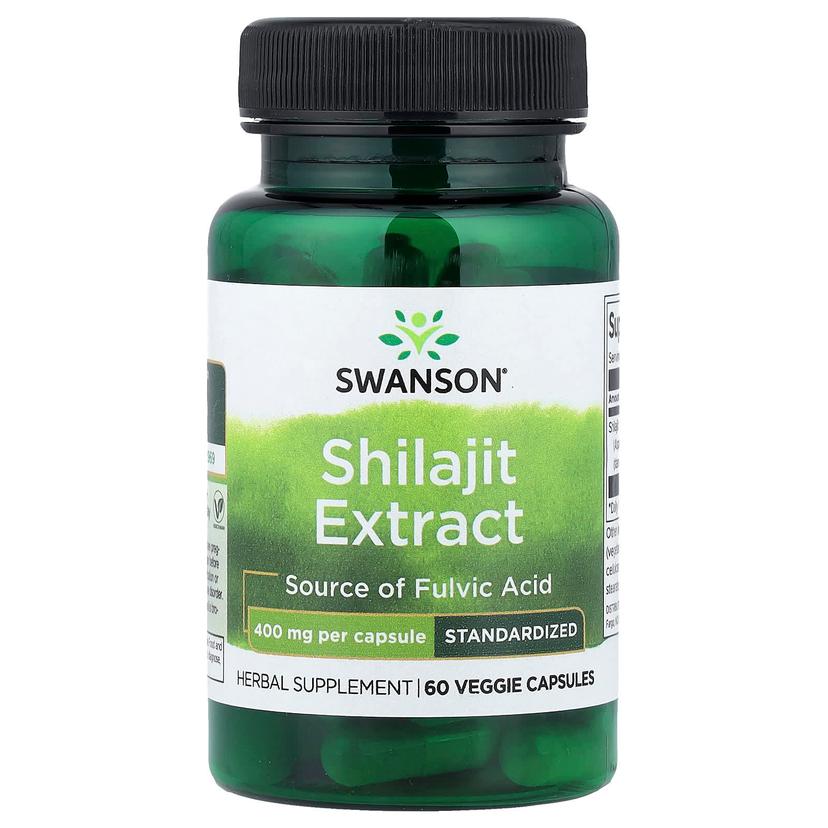 Swanson Vitamins, 喜來芝提取物，標準化，400 毫克，60 粒素食膠囊