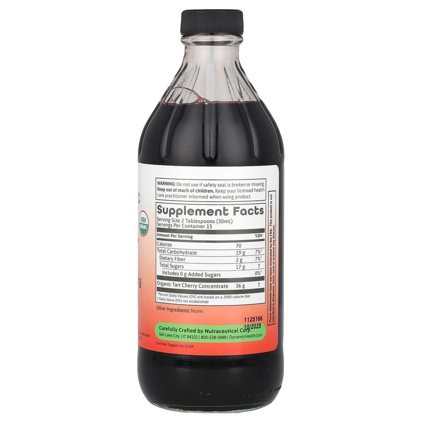 Dynamic Health, 酸櫻桃濃縮物，玻璃容器裝，16 液量盎司（473 毫升）