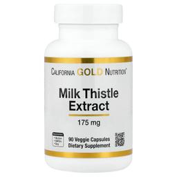 California Gold Nutrition, 水飛薊提取物，175 毫克，90 粒素食膠囊