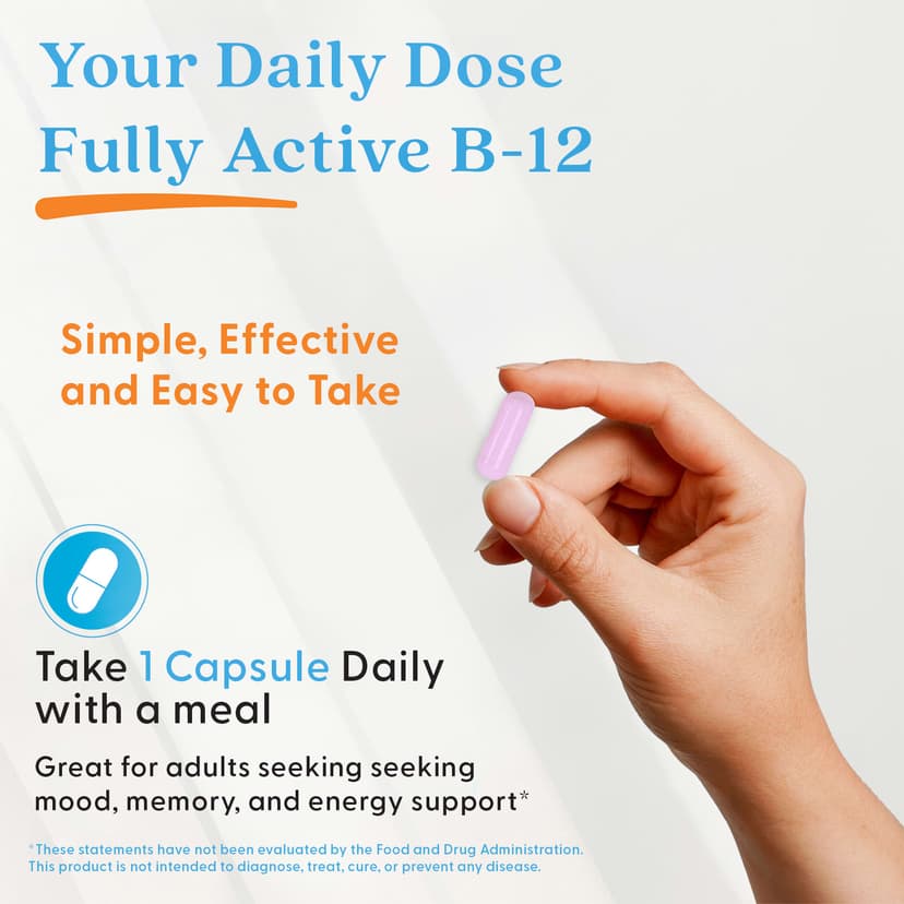 Doctor's Best, 充分活躍維他命 B12 素食膠囊,1500 微克,60 粒