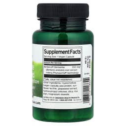 Swanson Vitamins, 優效吸收小檗鹼，30 粒全素膠囊（每粒膠囊 550 毫克）