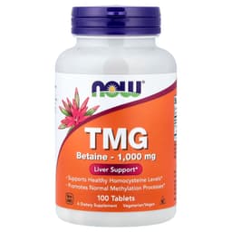 NOW Foods, TMG，1,000 毫克，100 片