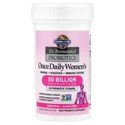 Garden of Life, Dr. Formulated 益生菌，女性每日一次，500 億，30 粒素食膠囊