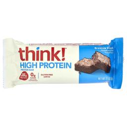 Think !, 高蛋白棒，Brownie Crunch，5 棒，每棒 2.1 盎司（60 克）