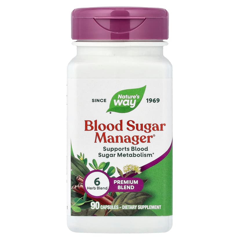Nature's Way, 血糖管理器®，90 粒膠囊
