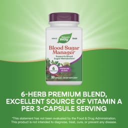 Nature's Way, 血糖管理器®，90 粒膠囊