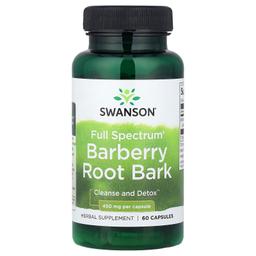 Swanson Vitamins, 多面伏牛花根皮，450 毫克，60 粒膠囊