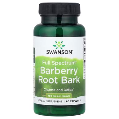 Swanson Vitamins, 多面伏牛花根皮,450 毫克,60 粒膠囊