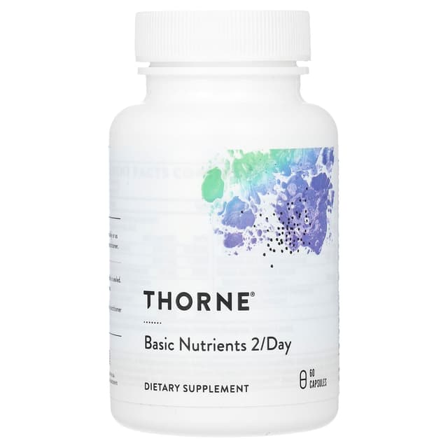 Thorne, 基本營養素每天 2 粒,60 粒膠囊