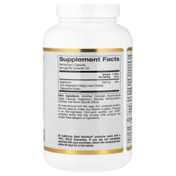 California Gold Nutrition, 雙甘氨酸鎂螯合物，Albion TRAACS®，240 粒素食膠囊（每粒膠囊 100 毫克）