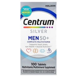 Centrum, Silver Men 50+，多面多維他命，100 片