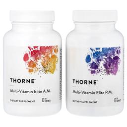 Thorne, 複合維他命精華，早晚使用，2 瓶，每瓶 90 粒膠囊
