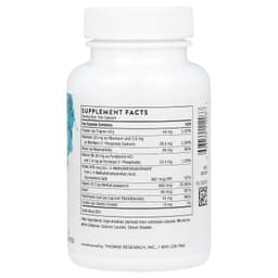 Thorne, 複合維他命B #12，60粒素食膠囊