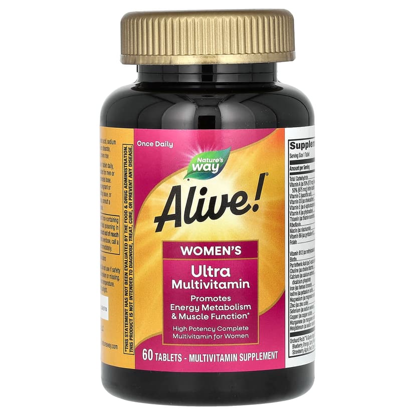 Nature's Way, Alive!，女性超級多維他命，60 片