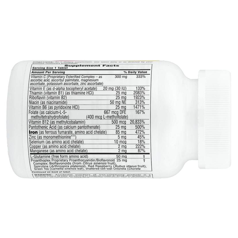 NaturesPlus, Hema-Plex®，含必需營養素的鐵，有助於紅細胞健康，60 片緩釋片
