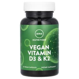 MRM Nutrition, 素食維他命 D3 和 K2，60 粒全素食膠囊