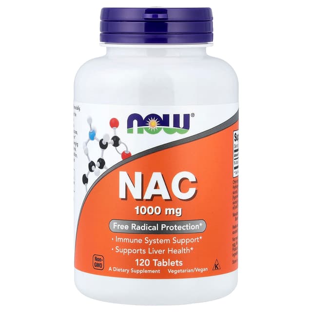 NOW Foods, NAC,1,000 毫克,120 片