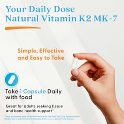 Doctor's Best, 天然維他命 K2 MK-7，含 MenaQ7，100 微克，60 粒素食膠囊