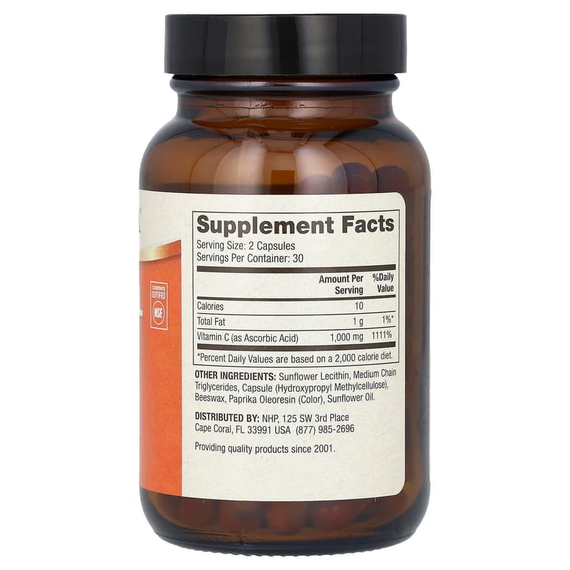 Dr. Mercola, 脂質體維他命 C 膠囊,60 粒(每粒 500 毫克)