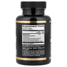 California Gold Nutrition, 運動，關節健康，含 MSM（甲基磺醯甲烷）、殼糖胺鹽酸鹽、硫痠軟骨素、薑黃和乳香，90 粒素食膠囊
