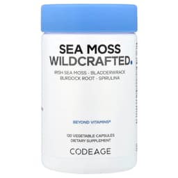 Codeage, 植海洋苔蘚，野生種，120 粒膠囊