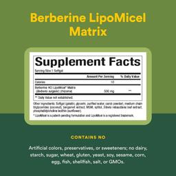 Natural Factors, Berberine LipoMicel Matrix，90 粒液體軟膠囊