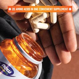 NOW Foods, 運動系列，多面氨基酸™，360 粒膠囊
