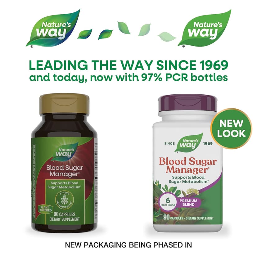 Nature's Way, 血糖管理器®，90 粒膠囊