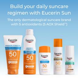Eucerin, Age Defense，輕盈面部抗曬乳液，SPF 50，無香型，2.5 液量盎司（75 毫升）