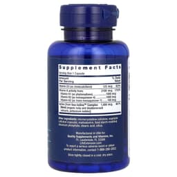 Life Extension, 含碘維他命 D + K 膠囊，60 粒