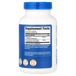 Nutricost, 鹽酸小檗鹼和錫蘭肉桂，1200 毫克，120 粒膠囊（每粒膠囊 600 毫克）