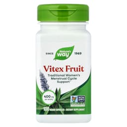 Nature's Way, 聖潔莓純素食膠囊，400 毫克，100 粒