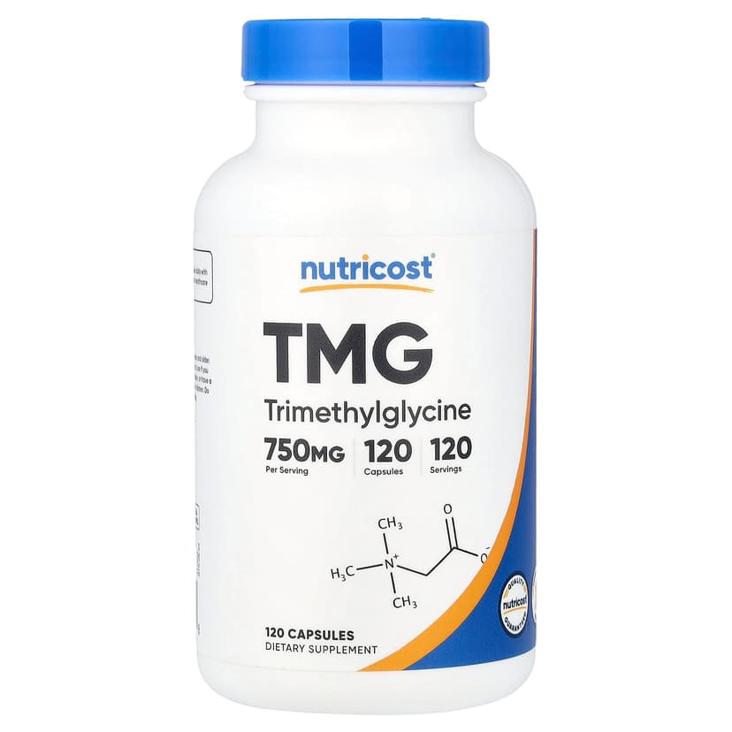 Nutricost, 三甲基甘氨酸(TMG),750 毫克,120 粒膠囊
