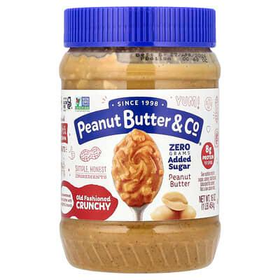 Peanut Butter & Co., 古典酥脆，全 天然顆粒花生醬，16 盎司（454 克）