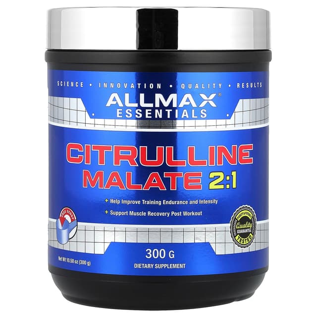 ALLMAX, Essentials，瓜氨酸蘋果酸 2:1，10.58 盎司（300 克）