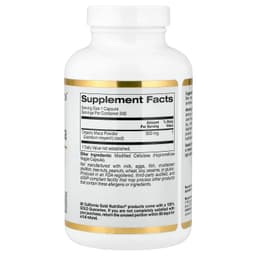 California Gold Nutrition, 秘魯瑪卡素食膠囊，500 毫克，240 粒裝