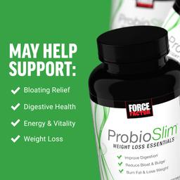 Force Factor, ProbioSlim，輕體必需營養素，120 粒素食膠囊