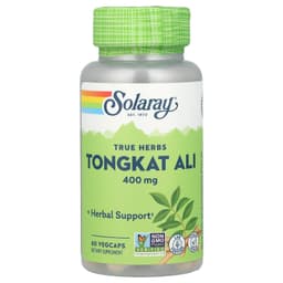 Solaray, 東革阿里，400 毫克，60 粒素食膠囊