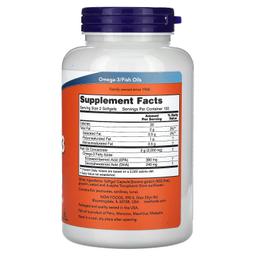NOW Foods, omega-3 魚油，200 粒軟凝膠