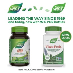 Nature's Way, 聖潔莓純素食膠囊，400 毫克，100 粒