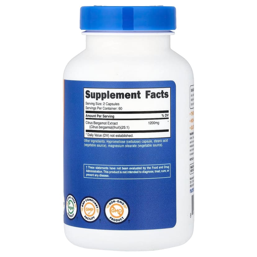 Nutricost, 金弗手,1200 毫克,120 粒膠囊(每粒膠囊 600 毫克)