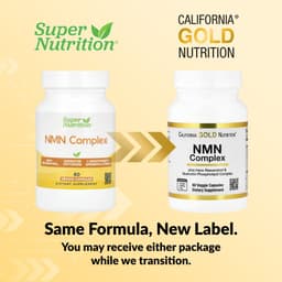 California Gold Nutrition, NMN 複合物，60 粒素食膠囊