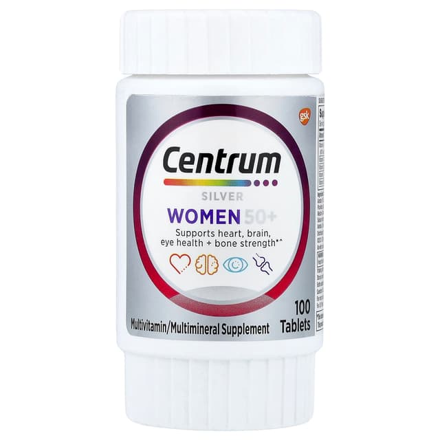Centrum, Silver Women 50+ 多維他命,100 片