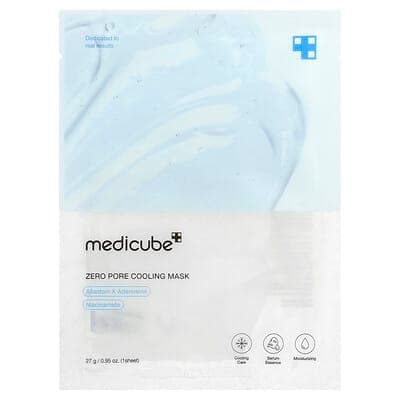 Medicube, 毛孔細致清爽美容面膜,1 片,0.95 盎司(27 克)